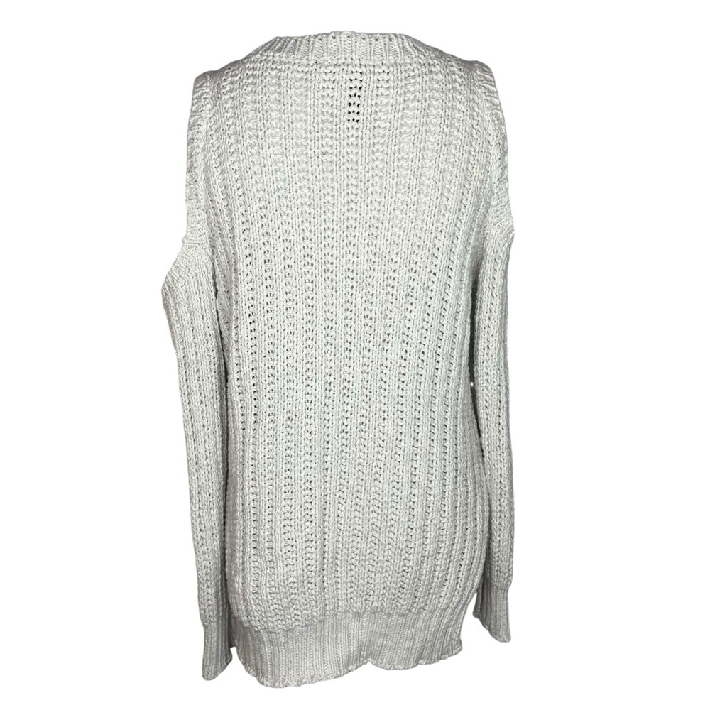 BCBGMaxAzria Knit Sweater with Peep Hole Shoulders Size XS - Picture 3 of 6